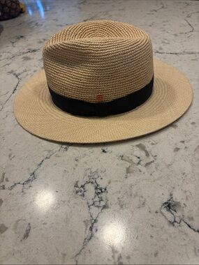 Unisex Mayser Panama Hat with Black Band